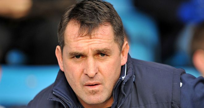 Martin Allen: Unhappy with his side's defending of late