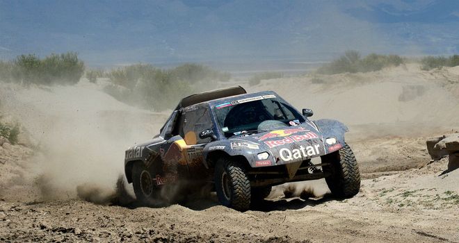 Nasser Al-Attiyah: Allowed to stay in after getting stuck on stage eight