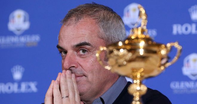 Paul McGinley: Handed the task of retaining the Ryder Cup for Europe in 2014