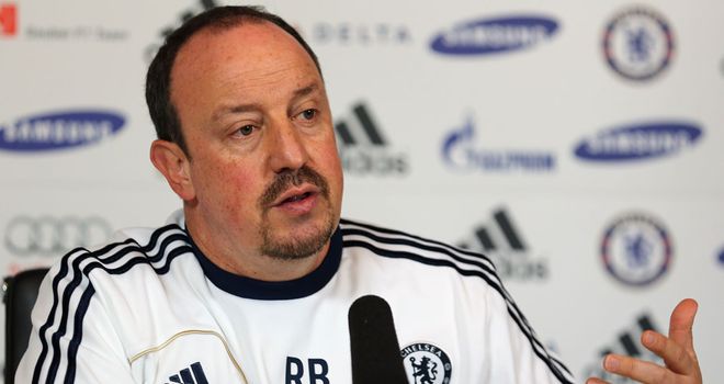 Rafael Benitez: Says the arrival of Demba Ba at Chelsea with make Fernando Torres a better player