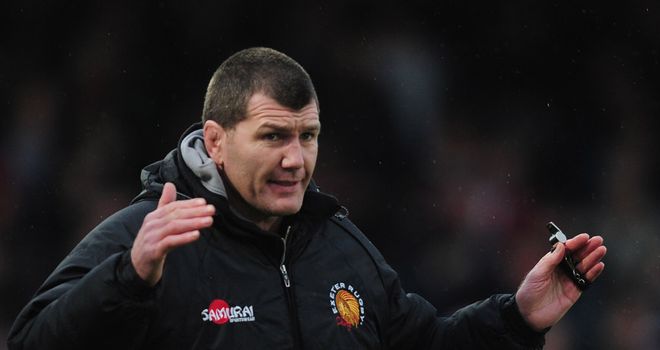 Rob Baxter: Delighted with his Chiefs