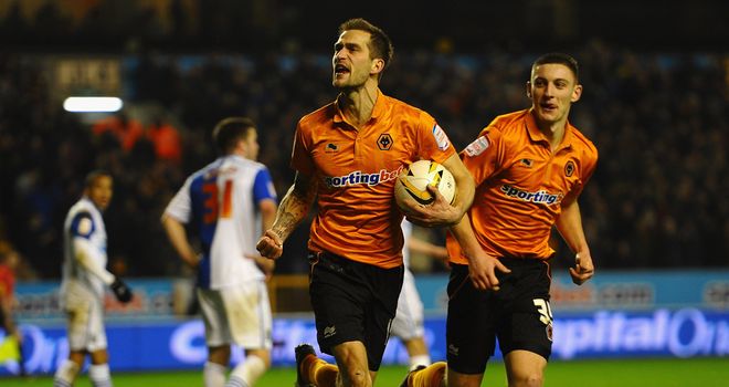 Roger Johnson: Equalises for Wolves at Molineux