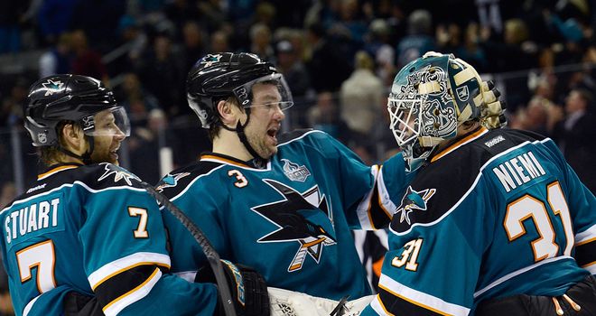 San Jose Sharks: Seven wins in a row