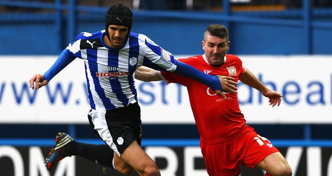 Action from the cup-tie