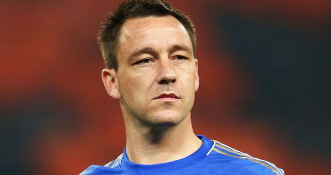 John Terry: Back in action after collision with Luis Suarez during draw with Liverpool on 11th November