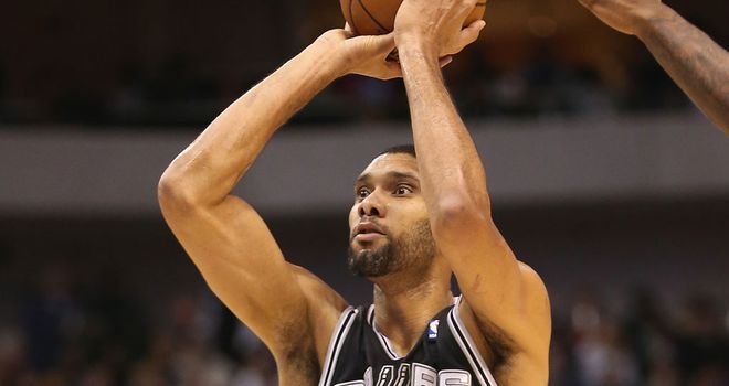 Tim Duncan: selected for his 14th All-Star Game