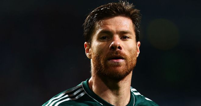 Xabi Alonso: Says Real's recent good form will give them the edge against Manchester United