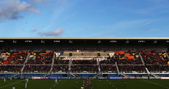 Allianz Park: First match gets under way at Saracens' new home