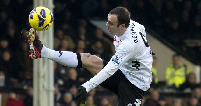 Dimitar Berbatov: Misses out against former club