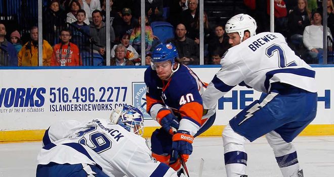 Match action from the Islanders' 4-3 win over Tampa Bay