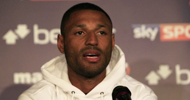 Kell Brook: Confident he will bring the IBF title back from America (Pic Lawrence Lustig/Matchroom)