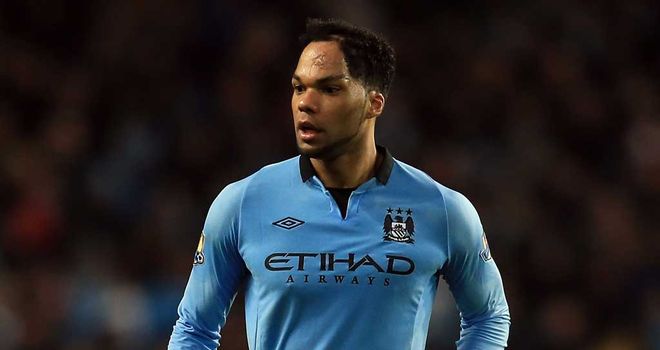 Joleon Lescott: Manchester City defender in action against Watford
