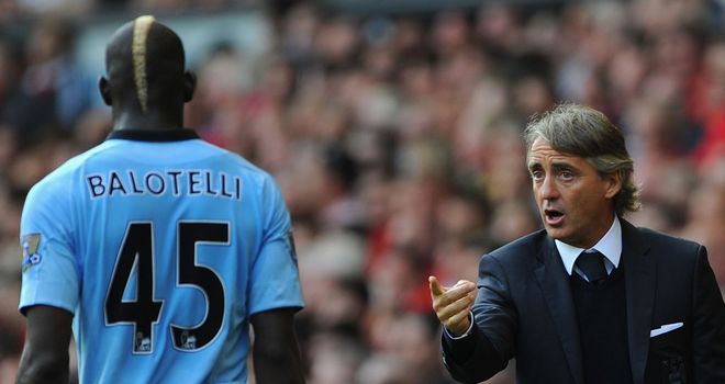 Mario Balotelli: Warm words for Roberto Mancini