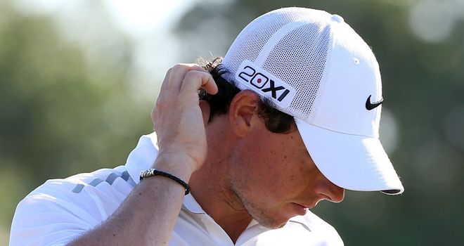 Rory McIlroy: Missed the cut after two 75s in Abu Dhabi