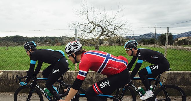 The full Team Sky kit for 2013