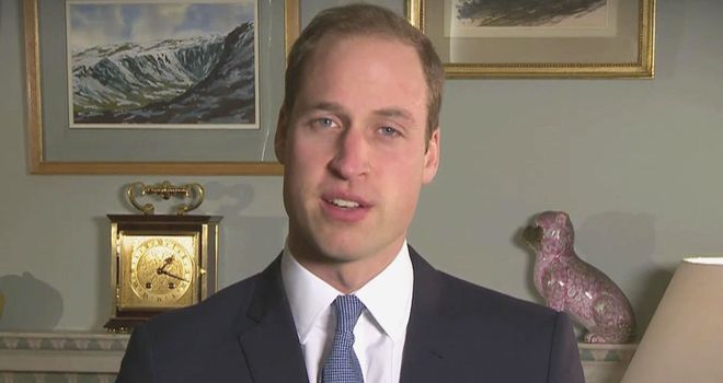 Prince William: Paid tribute to the work of the FA