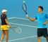 Ashleigh Barty and Bernard Tomic: kept Australia alive in Hopman Cup