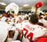 Joe Staley and the 49ers celebrate