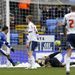 Steven Pienaar's goal puts Everton 1-0 up in their clash at Championship side Bolton