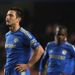 Frank Lampard shows his disappointment as Chelsea are forced to settle for a draw