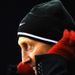 Palace boss Ian Holloway watches the action on a cold night in Staffordshire