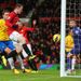 Rooney nets his second of the game from close range to put United 2-1 up