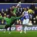 Joe Hart is relieved to see Loic Remy's shot flash wide of the post