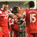 Low-key 'celebrations' from Wright-Phillips as his team-mates mob him
