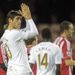 Danny Graham applauds the Swansea fans after a goalless draw at Sunderland - the club many expect him to be playing for next month