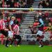 Sebastian Larsson scores the first Premier League goal of the day with this cracker against West Ham