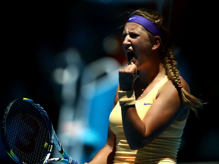 Victoria Azarenka: Overcame a slow start to advance