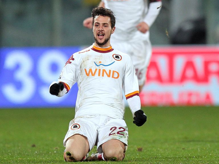 Mattia Destro: Netted a double to seal place in final for Roma