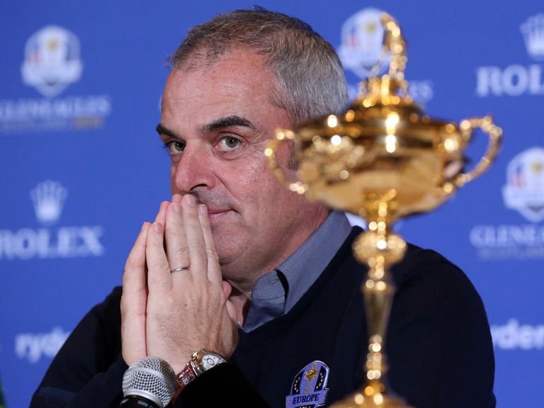 McGinley: Will lead the Europeans in 2014