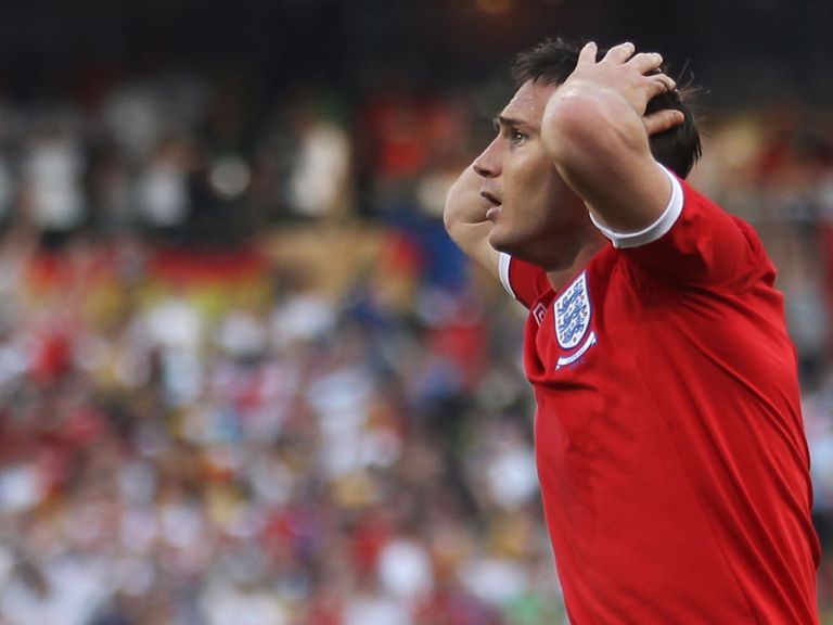 Frank Lampard: Scored a 'ghost' goal against Germany