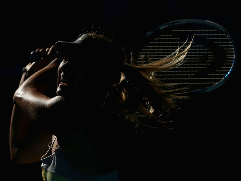 Maria Sharapova continued to impress in Melbourne...