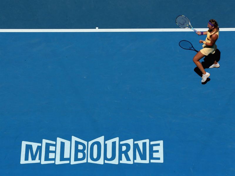 Azarenka celebrates her victory