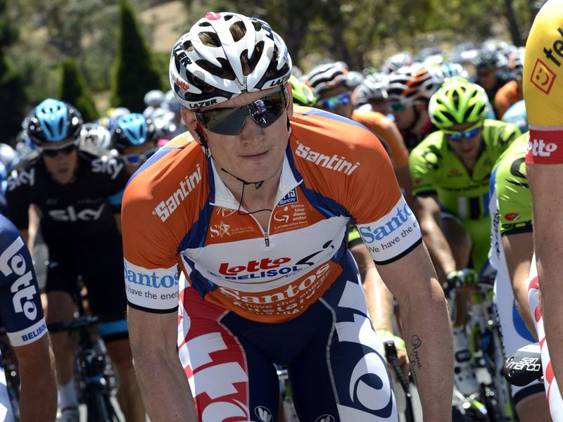 Overnight leader Andre Greipel seemed resigned to losing the ochre jersey
