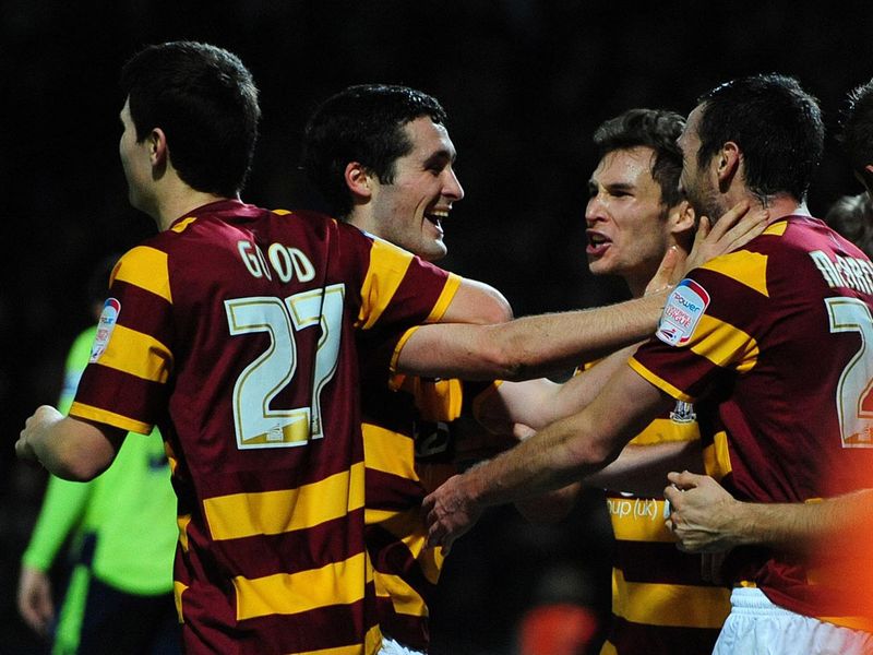 But Carl McHugh restored Bradford's two-goal advantage in the closing stages