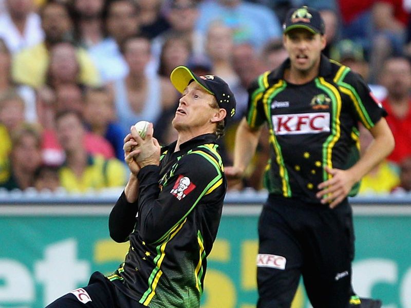 George Bailey caught both Kushal Perera and Dinesh Chandimal.