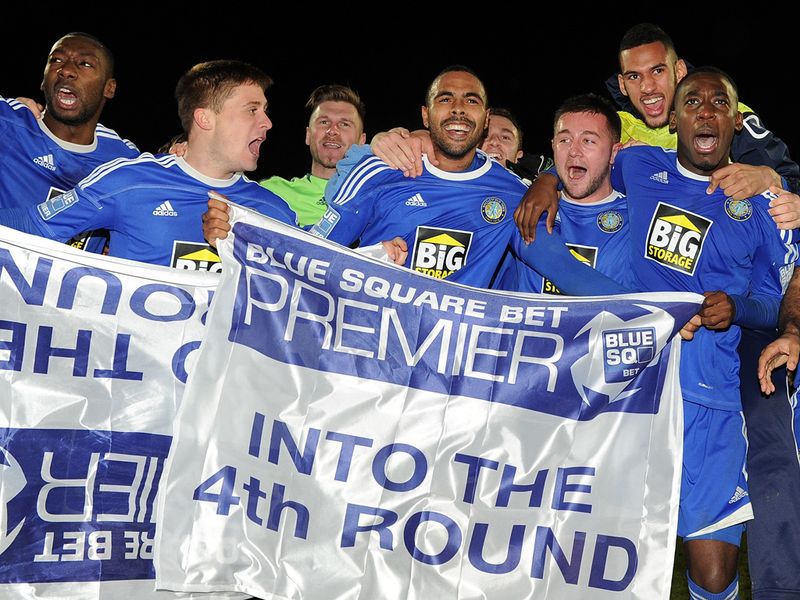 Giant killings are the order of the day in the FA Cup third round, as non-league Macclesfield and Luton progress and Newcastle are beaten by Brighton.