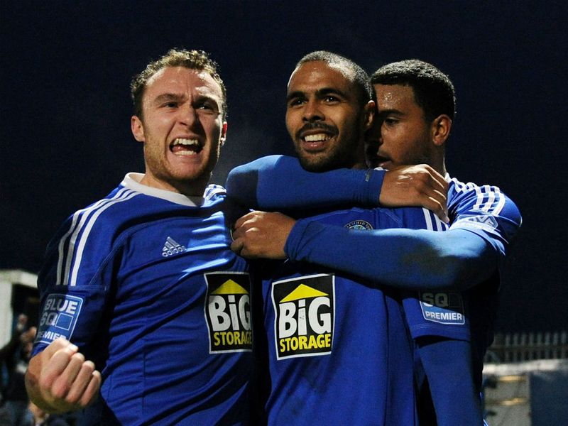 A Matt Barnes brace secures a dramatic win for Macclesfield as they defeat Championship leaders Cardiff 2-1.