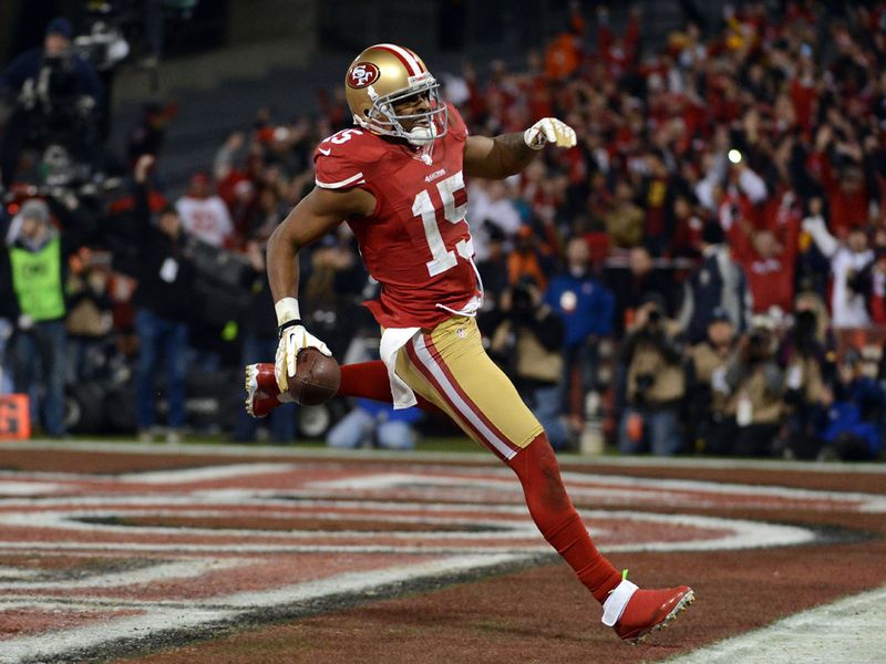Michael Crabtree caught two touchdown passes in the victory