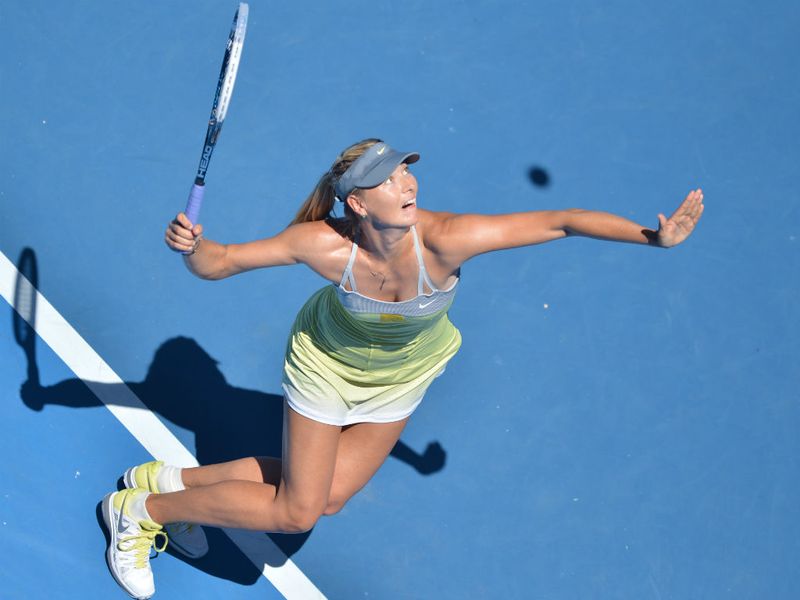 Maria Sharapova faced a strong performance from Chinese star Li Na in the semi-finals