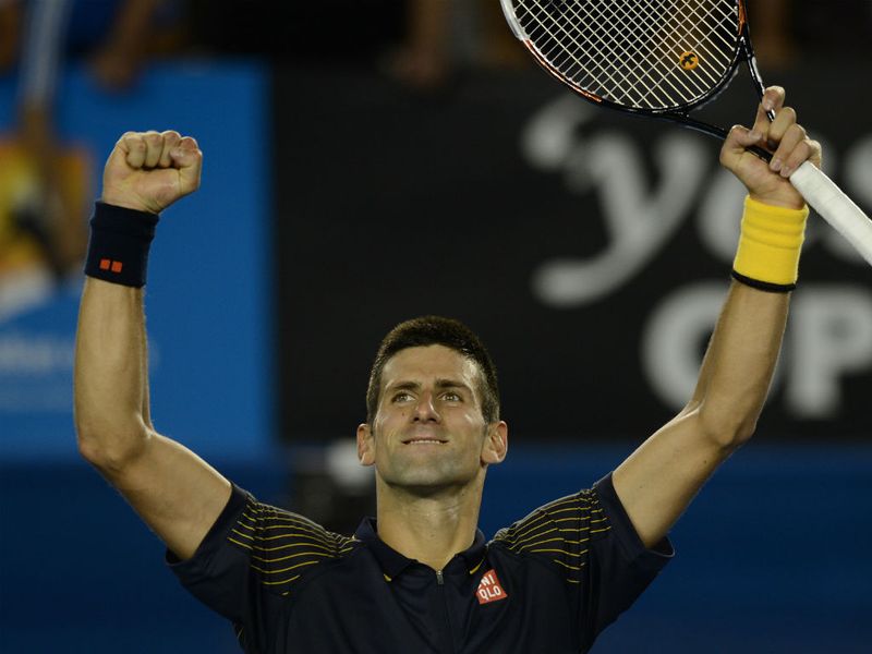...with Djokovic securing a ruthless 6-2 6-2 6-1 victory, as he advances through to the Australian Open final