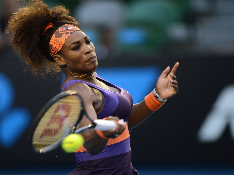 She will face five-time champion Serena Williams in the last eight