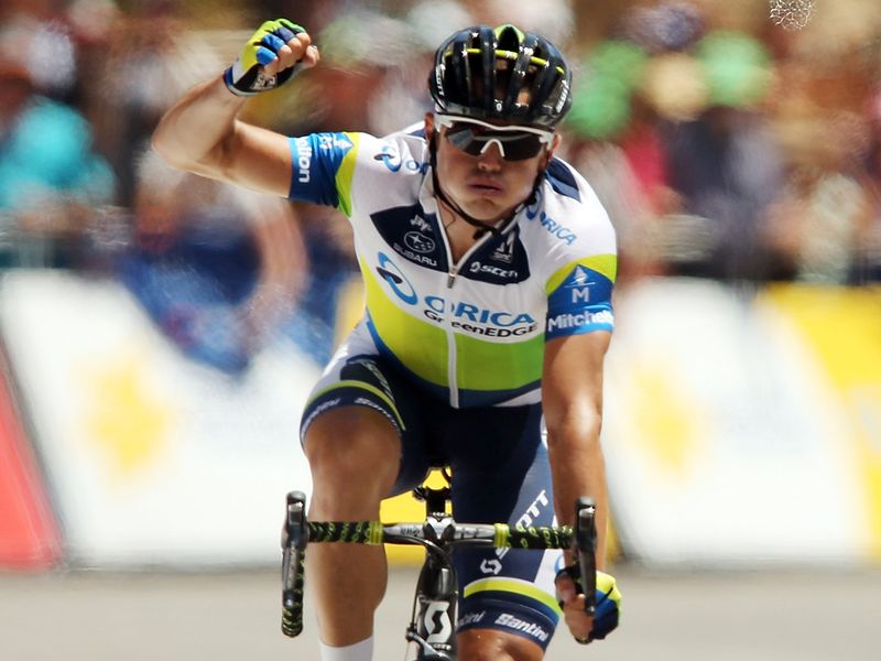 ...The Australian bouncing back from disappointment earlier in the race to win on Australia Day