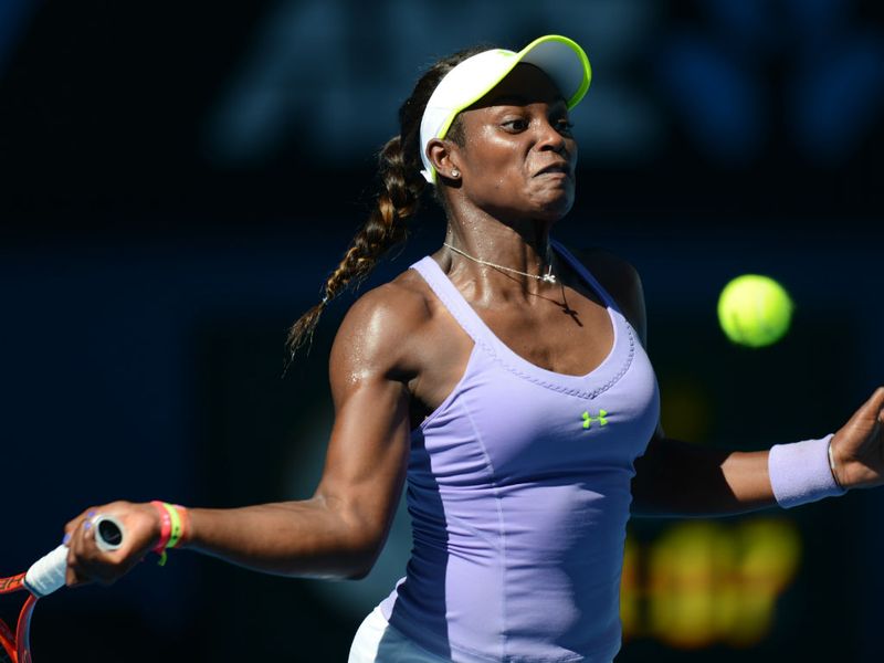 Young American Sloane Stephens was a very tough opponent