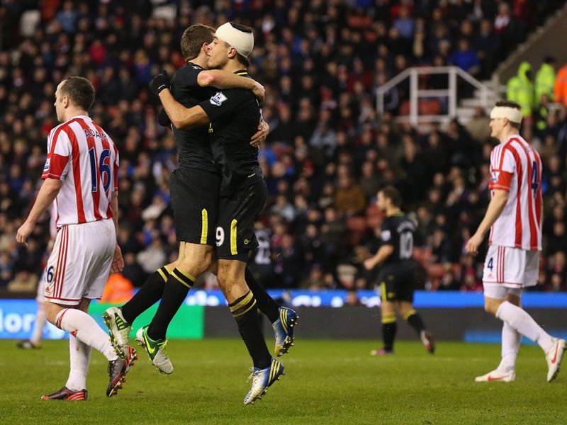 Despite falling 2-0 down, goals from James McArthur and Franco Di Santo bring Wigan back on level terms at Stoke