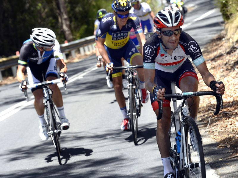 Tiago Machado was another rider determined to escape but wasn't able to make a move stick
