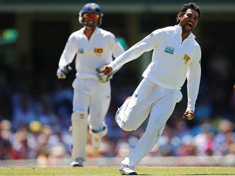 Tillakaratne Dilshan was delighted to get rid of Michael Clarke for 29.